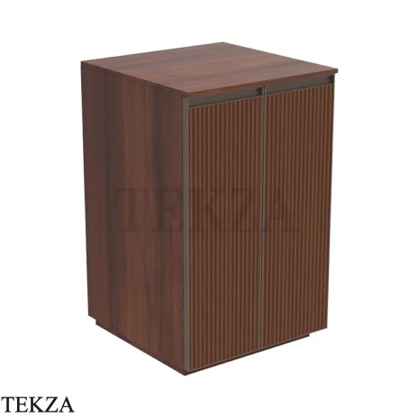 Flaminia Cubika тумба под раковину напольная 50×50×78,5 см, 2 дверцы, орех Noce Greca
