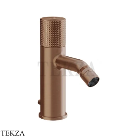 Gessi Habito CESELLO Смеситель для биде, с донным клапаном 70407-708, Copper Brushed PVD