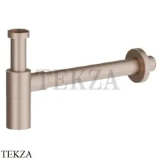 Newform Сифон для раковины бутылочный, 218.M0.072, Copper satin
