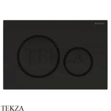Geberit Sigma20 Клавиша смыва пластик 115.882.DW.1, черный глянец/черный матовый