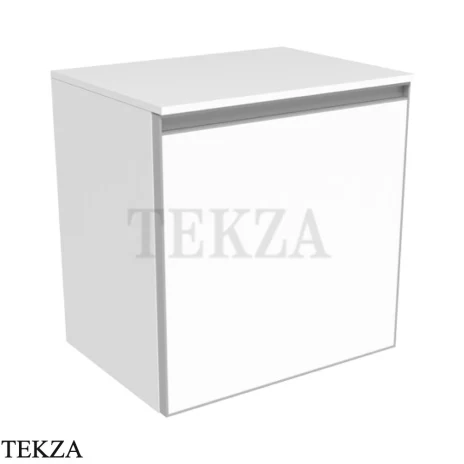Flaminia Cubika тумба под раковину подвесная 50×37×50 см, 1 дверца, белый матовый