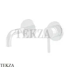 FIMA Carlo Frattini SNAP Смеситель для раковины 120, внешняя часть F3121WSX9BS, белый матовый