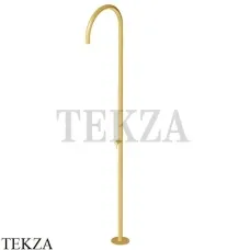 Zucchetti Helm Душевая колонна напольная, уличная ZHE771.XP41, brushed gold PVD
