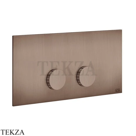 Gessi INGRANAGGIO Клавиша смыва для инсталляции Viega Prevista 54645-708, медь Brushed