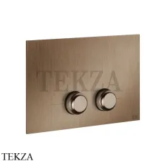 Gessi VENTI20 Клавиша смыва для Geberit Sigma 8 и Sigma 12 54651-708, Copper Brushed Gessi VENTI20 Клавиша смыва для Geberit Sigma 8 и Sigma 12 54651-708, Copper Brushed
