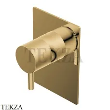 Ritmonio Diametro35 S Смеситель для душа, внешняя часть PR52FC101 GOX, Brushed Gold
