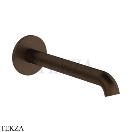 Gessi Origini WARM Излив для раковины на стену средний 66102-845, Dark Bronze