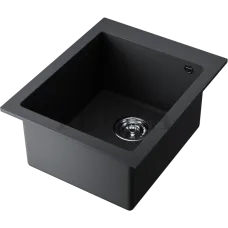 Omoikiri Bosen 41 Кухонная мойка Tetogranit прямоугольная 41-BL 4993141 черный