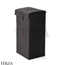 Decor Walther NAPPA WB Корзина для белья 0938890 натуральная кожа, Черно-коричневый