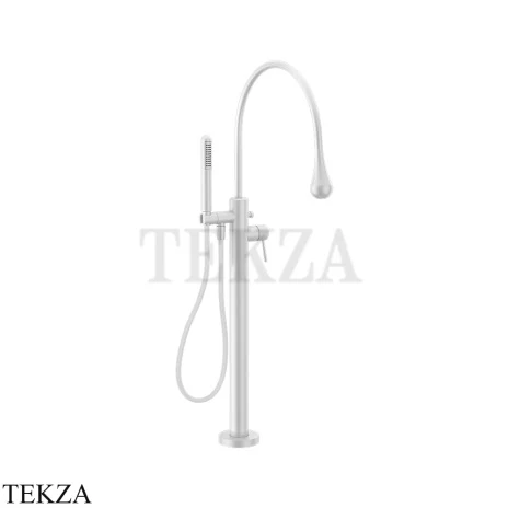 Gessi Goccia Смеситель для ванны напольный, внешняя часть 33029-279, Matte White