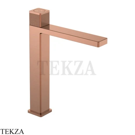 Boheme QUAD Смеситель для раковины автомат, высокий, без гарнитура 159/2-CB, Copper Brushed