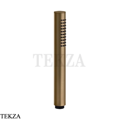Gessi Shower Душевая лейка 1-х позиционная стержневая 14371-791, Deep Bronze Br. PVD