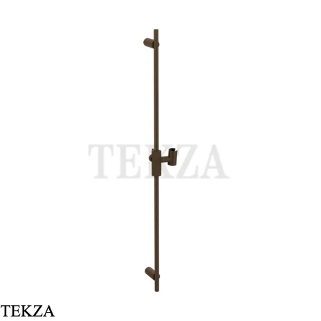 Gessi ANELLO Штанга для душа с держателем 63485-845, Dark Bronze