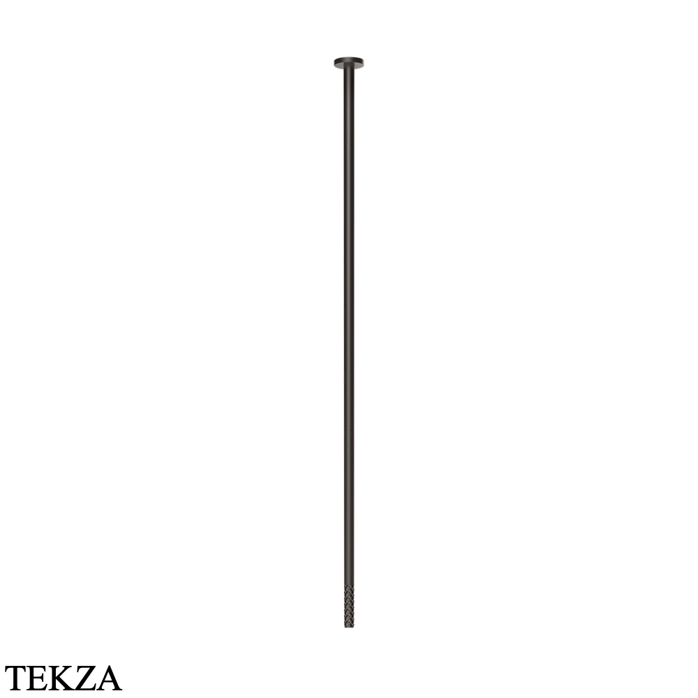 Gessi Pelle Tresse Излив для раковины потолочный, под размер 78096-707, Black Metal Brushed PVD