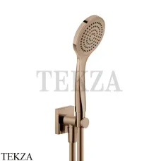 Gessi RILIEVO Душевой комплект с выводом воды 59123-030, Copper глянец