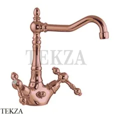 FIMA Carlo Frattini EPOQUE Смеситель для раковины, с донным клапаном F5061RA, медь Brushed