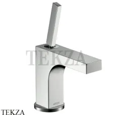 Axor Citterio Смеситель для раковины 90, с донным клапаном 39035000, хром глянец