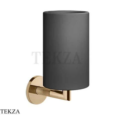 Gessi ANELLO Стакан настенный, композит черный 63708-735, Warm Bronze PVD