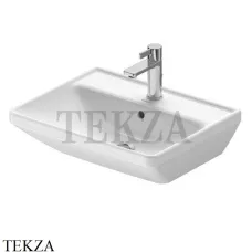 Duravit D-Neo Раковина подвесная, с отверстием, 55 с переливом 2366550000, белый глянец