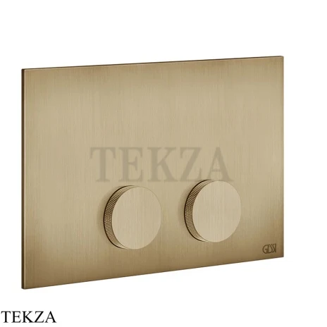 Gessi ANELLO Клавиша смыва для инсталляции Geberit omega 12 54627-726, Warm Bronze Br. PVD
