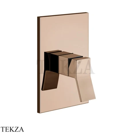 Gessi RETTANGOLO K Смеситель для душа, внешняя часть 53061-030, Copper PVD