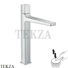 Hansgrohe Metropol Смеситель для раковины 260 Select, с донным клапаном Push-Open 32572000, хром глянец