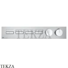 Gessi HI-FI Термостатический смеситель на 4 потока, внешняя часть 63016-031, хром глянец