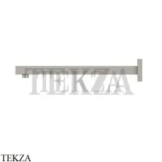 Newform Кронштейн для душа квадрат настенный L=350 27674.M0.070, Titanium Satin