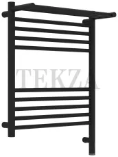 Сунержа Богема 3.1 Полотенцесушитель электрический с полкой 600х500 МЭМ правый 15-6007-6050, Тёмный титан муар