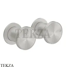 Gessi Origini NEUTRAL Смеситель для душа 2 потребителя, внешняя часть 66079-149, Finox Brushed Nickel