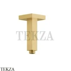 Newform Кронштейн для душа квадрат потолочный L=120 28152.59.097, PVD Br. Gold