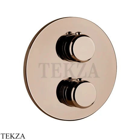 Gessi Goccia Термостат для душа на 1 выход, внешняя часть 33842-030, Copper PVD