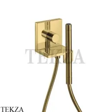 Axor Starck ShowerCollection Модуль ручного душа 2jet с вентилем, внешняя часть 10651990, золото глянец