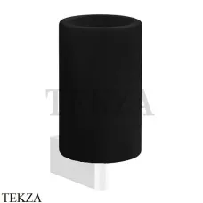 Gessi Origini Стакан настенный с держателем, черный 66408-279, White CN Gessi Origini Стакан настенный с держателем, черный 66408-279, White CN