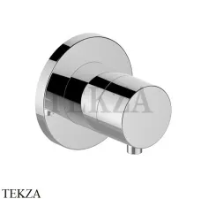 Keuco IXMO Comfort Вентиль запорный, 3 потока, круг, внешняя часть 59549171001, алюминий finish