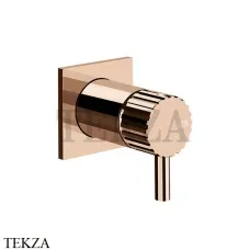 Gessi Incastri Смеситель для душа 1 поток, внешняя часть 75061-030, Copper PVD