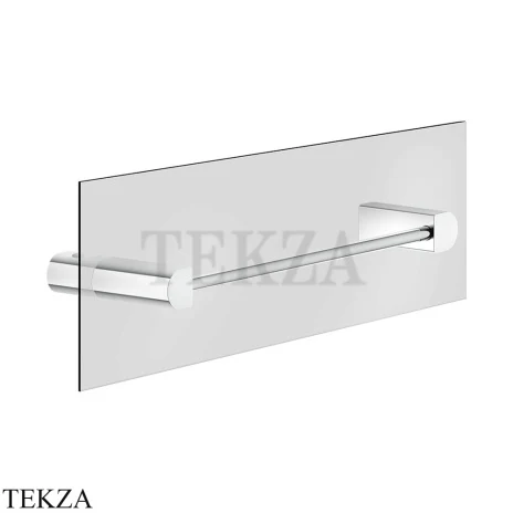 Gessi RILIEVO Полотенцедержатель для крепления на стекло, 30 см 59562-031, хром глянец