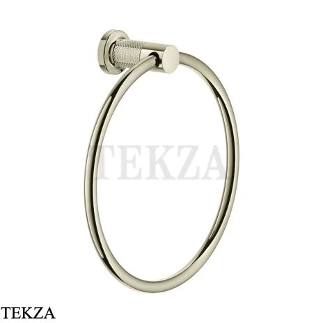Gessi INCISO accessories Держатель для полотенца кольцевой 58509-720, Nickel PVD