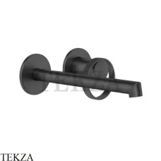 Gessi ANELLO Смеситель для раковины, с длинным изливом, внешняя часть 63383-299, Black XL