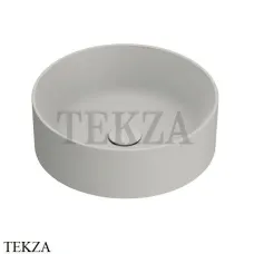 Catalano Zero Раковина накладная D40 см, без перелива 0123400023, цемент матовый