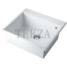 Omoikiri Tedori 57 Кухонная мойка Tetogranit прямоугольная 4993983 белый