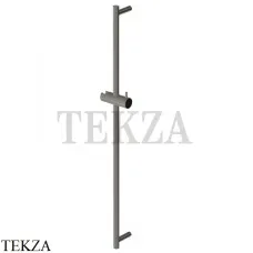 Zucchetti Настенная душевая штанга 80 см Z95201.C51, brushed metal black