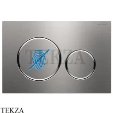 Geberit Sigma20 Клавиша смыва защита от отпечатков, металл 115.882.SN.1, нержавеющая сталь
