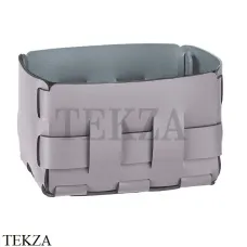 ADJ Bottega Корзина-ёмкость для мелочей 12x19 см 1012.07/02, пепельная роза/устричный