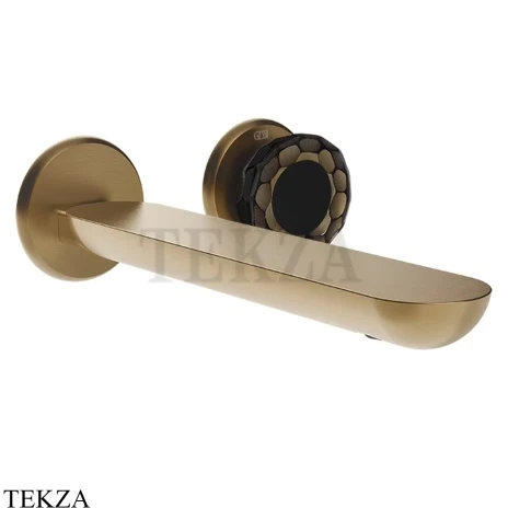Gessi Perle Смеситель для раковины, внешняя часть 74888-726, бронза Brushed