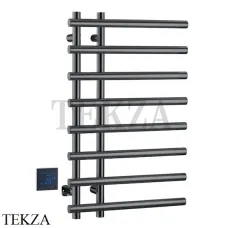 Boheme Uno Полотенцесушитель электрический круглый сухой 722-SGM, Shin Gun Metal