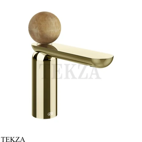 Gessi Perle Смеситель для раковины, с донным клапаном 74351-710, шампань глянец