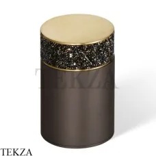 Decor Walther ROCKS Баночка универсальная с крышкой Swarovski® 0933741, темная бронза