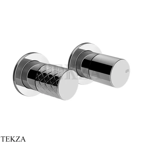 Gessi Habito INTRECCIO Смеситель для душа с переключателем 2 потока ванна-душ 70179-031, хром глянец
