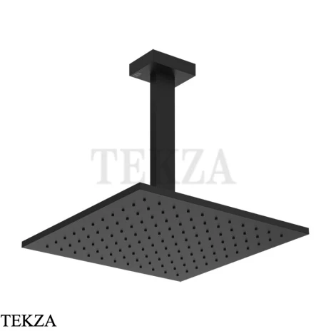 Gessi Rettangolo shower Верхний душ с потолочным кронштейном 15186-299, Black XL